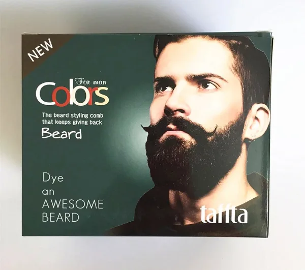 Black beard tint dye wax for men 30ml pack
