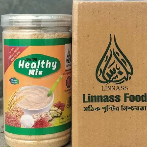 Locally made baby cereal powder 450 gram with finger millet and mixed nuts