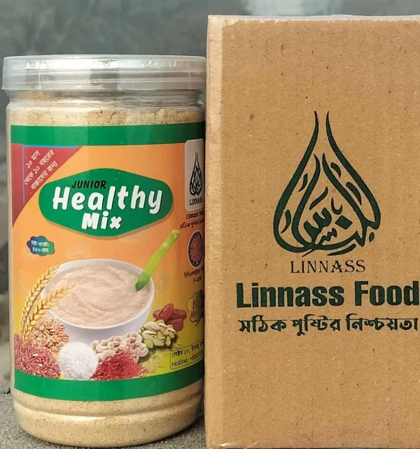 Locally made baby cereal powder 450 gram with finger millet and mixed nuts