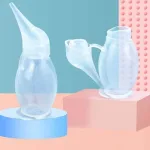 Hygienic nasal aspirator for clearing a baby blocked nose