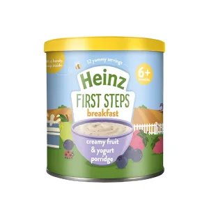 Heinz First Steps creamy fruit and yogurt porridge 240g UK baby food