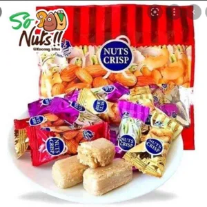 Twinfish nuts crisp 250g nut brittle candy pack