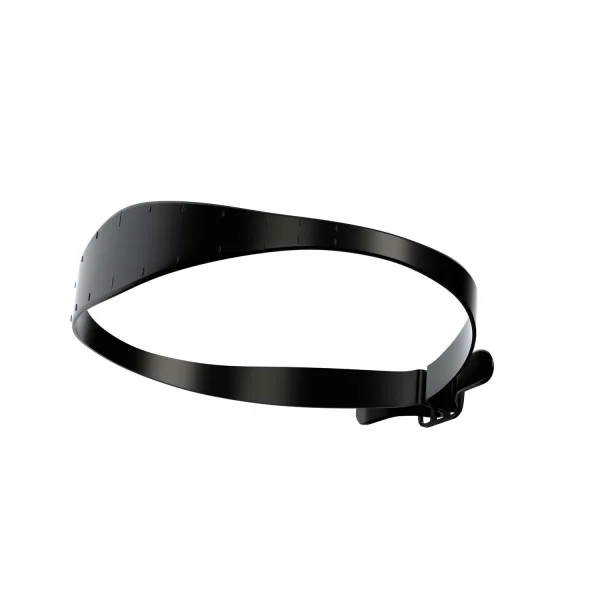 Adjustable silicone neckline haircut guide band for home barbering