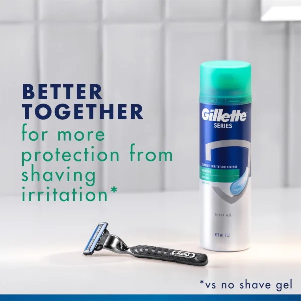 Gillette Series soothing shave gel with aloe vera 200ml two pack