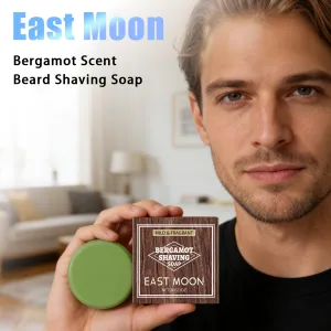 Bergamot men's shaving soap 30g boxed puck
