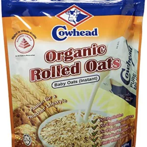 Organic oats for baby 500gm plain unflavoured pack