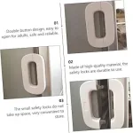 Child safety strap lock for cabinets and fridges anti pinch