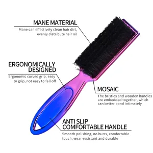 Beard comb and moustache grooming brush portable travel set