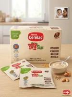 Nestle Cerelac Pusti Mix infant cereal box of 30 sachets for 6 months and up