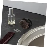 Barber brush and scalp scratcher grooming tool kit 2 pieces for men