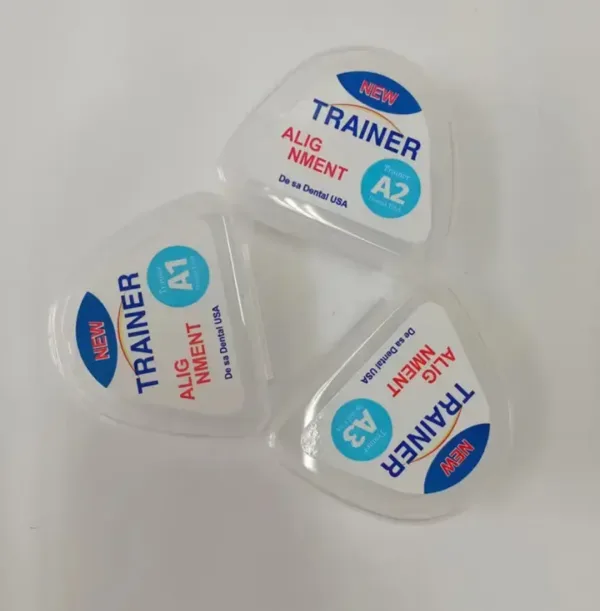 Breathable soft teeth trainer for dental alignment care