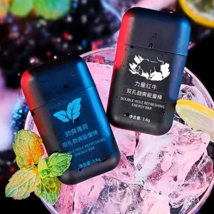 Portable nasal inhaler stick in six refreshing scents