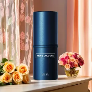 Alcohol free solid cologne balm applied to pulse points