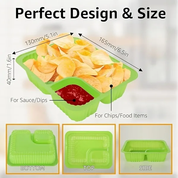 Nacho trays for movie nights carnival and party snack serving