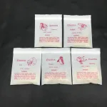 100 piece bag of orthodontic elastic rubber bands for braces