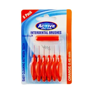 0.45mm interdental brush for cleaning narrow gaps between teeth