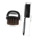 Men's grooming set barber duster brush and scalp scratcher