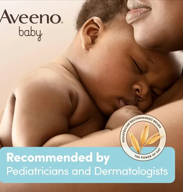Oat extract baby wash and shampoo for delicate skin