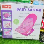 Newborn bath support seat for bathtub or sink