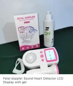 Fetal heart rate monitor doppler with waterproof probe