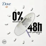 Dove hypoallergenic sensitive skin roll on deodorant 40 ml bottle