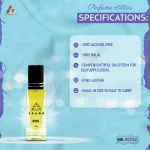 Jaara 6 ml alcohol-free roll on fragrance oil bottle