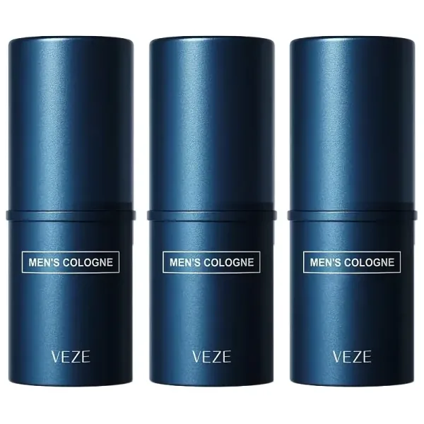 Portable mens solid fragrance balm for travel and daily wear