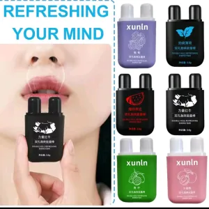 Refreshing double nasal inhaler energy stick 3.6g