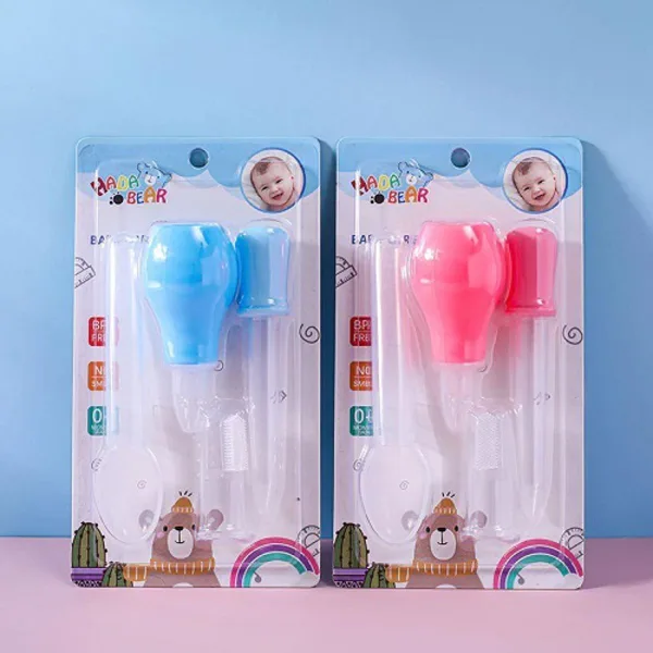 Compact baby grooming essentials set