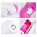 Electric face cleaner with interchangeable brushes 180g beauty tool