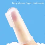 Baby gum and teeth cleaning finger brush BPA free