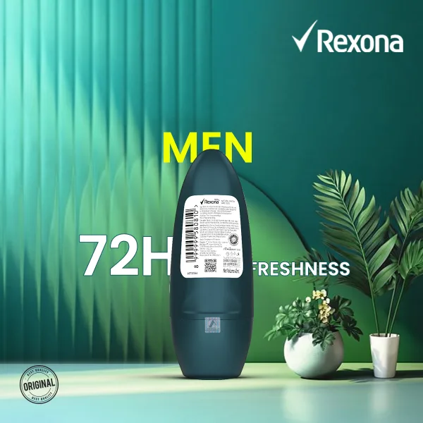 Imported Rexona Men roll-on deodorant for all day dryness 45ml