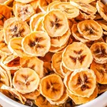 Natural dried banana with no added preservatives healthy snack