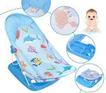 Newborn bath support seat for bathtub or sink