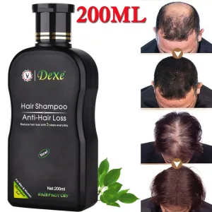 Dexe Chinese herbal hair shampoo 200ml bottle for thinning hair