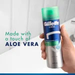 Gillette soothing shaving gel aloe vera 2 x 200 ml value pack