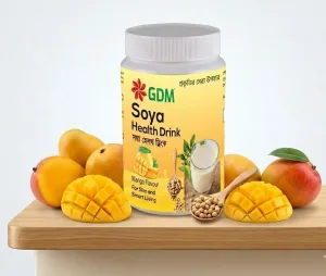 GDM soya protein health drink mango flavour 400gm pack