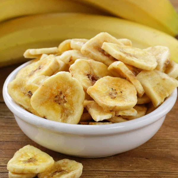 Lubab Dry Harvest premium dried banana natural snack pack