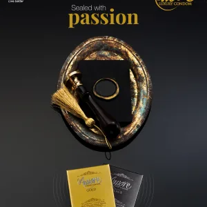 Amore black vanilla scented condom wider 60mm width