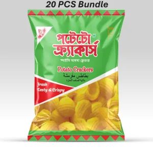 Potato crackers spicy tomato flavour 20 packets of 20g