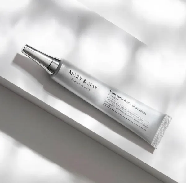 Mary and May glutathione eye cream for brightening the under eye area