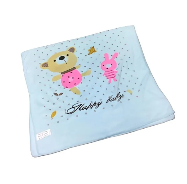 Gentle cotton bath towel for babies