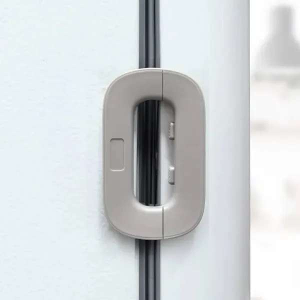 Adhesive baby proofing safety lock for drawers and doors