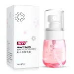 Feminine intimate deodorant spray bottle for external use only