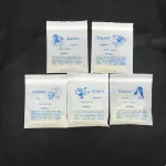 Non-toxic latex orthodontic rubber bands in assorted sizes