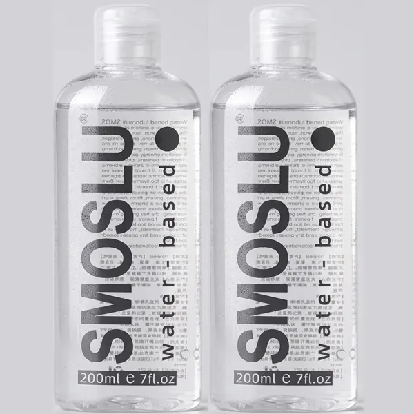 Water based lube 200 ml latex condom safe non sticky easy to clean