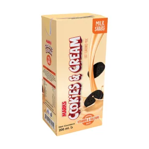 MAS cookies cream flavoured milk drink 200 ml 4 pcs pack