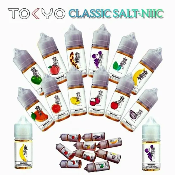 Tokyo Salt Nic E-Liquid 30ml – Classic Series - Image 5