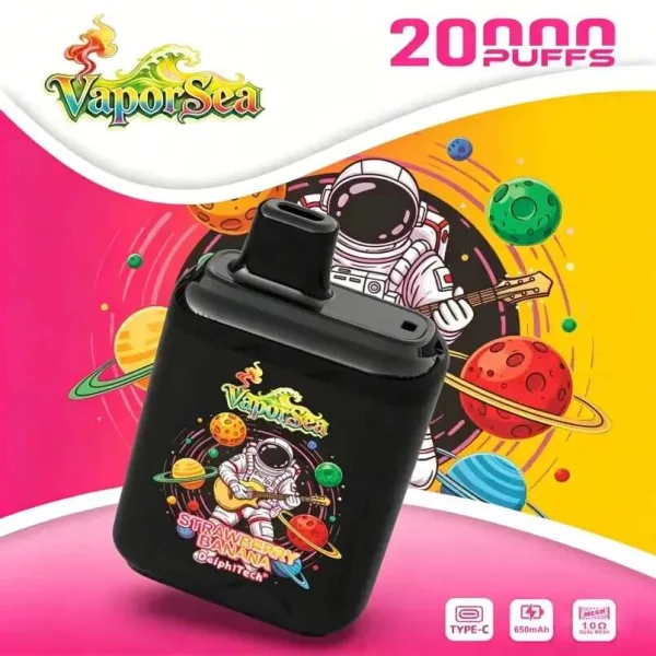 VAPORSEA 20K DSK084 – 20,000 Puffs Rechargeable Vape - Image 7