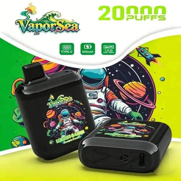 VAPORSEA 20K DSK084 – 20,000 Puffs Rechargeable Vape - Image 3